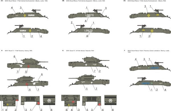 ToRo Model 35D47 - Light tank Stuart in Polish service vol.1 1/35 – zdjęcie 2