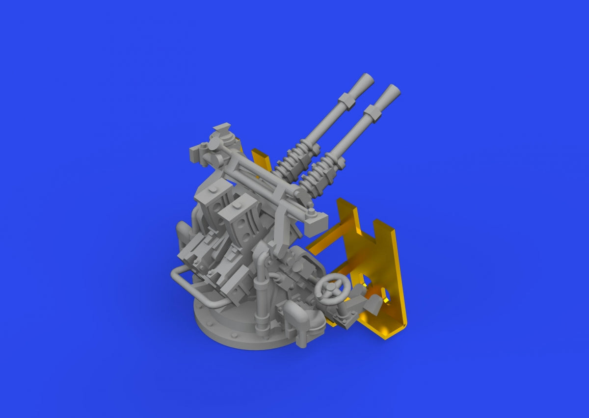 Eduard 653020 IJN Type 96 25mm AA gun (double) PRINT 1/350