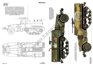 Kagero 7084 Armored Personnel Carrier M2/M3/M4 Half-Track EN/PL – image 4
