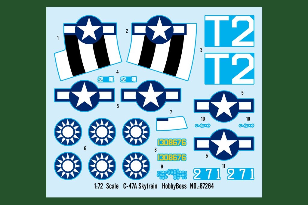 Hobby Boss 87264 C-47A Skytrain 1/72 – immagine 3