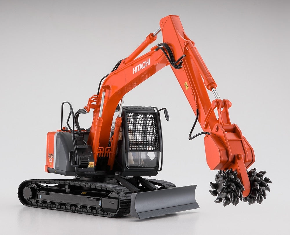 Hasegawa 66111 Hitachi Construction Machinery Excavator ZAXIS 135US Cutter Heads 1/35 – image 3