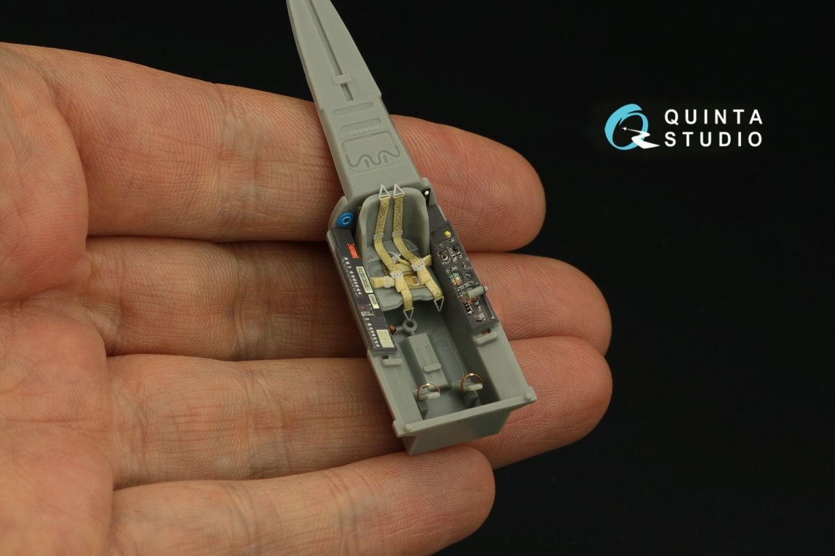 Quinta Studio QD48316 Fw 190A-4 3D-Printed &amp;amp; colored Interior on decal paper (Hasegawa) 1/48 – Bild 6