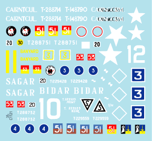 Star Decals 35-C1121 Sherman in Burma 1/35 – immagine 3