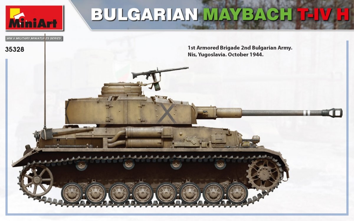 MiniArt 35328 BULGARIAN MAYBACH T-IV H 1/35 – obrázek 3