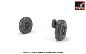 Armory Models AW72332 F-14D Tomcat late type wheels w/ weighted tires 1/72 – image 2