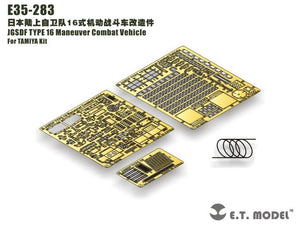 ET Model E35-283 JGSDF Maneuver Combat Vehicle Type 16 pour TAMIYA 1/35 – image 4