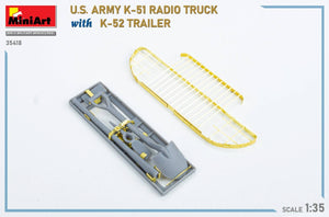 MiniArt 35418 US ARMY K-51 RADIO TRUCK WITH K-52 TRAILER. INTERIOR KIT 1/35 – image 20