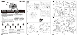 Trumpeter 02347 German 37mm Flak 43 Zwilling 1/35 – Bild 3