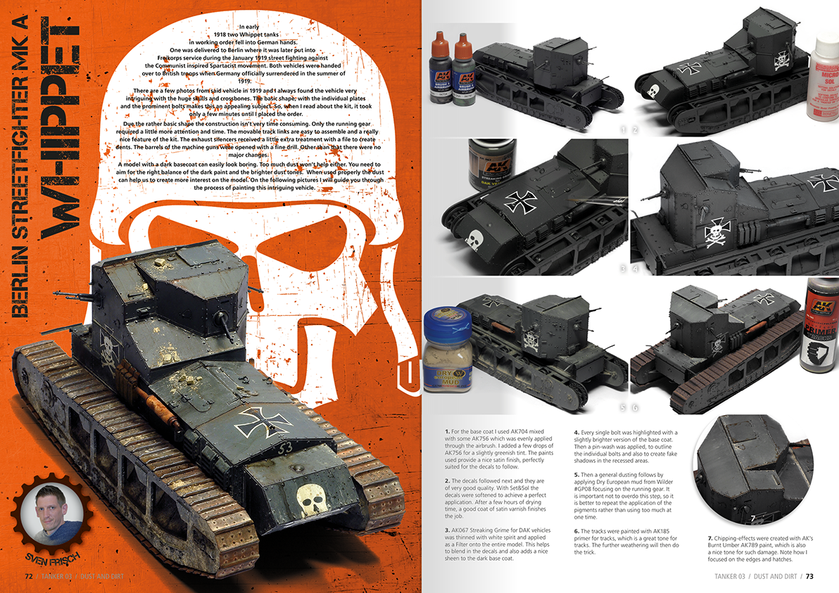 AK Interactive AK4817 TANKER 03: DUST AND DIRT (English) – Bild 3
