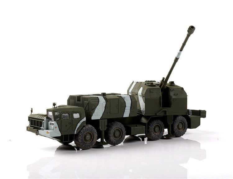 Modelcollect UA72051 Russian A222 130MM Coastal Defense Gun Bereg 1/72 – obrázek 4
