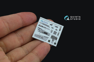 Quinta Studio QD72118 MiG-29A (NATO) 3D-Printed colored Interior on decal paper (Trumpeter/IBG Models) 1/72 – Bild 3