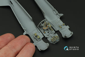 Quinta Studio QD72162 A6M2 Zero (Mitsubishi Prod.) 3D-Printed colored Interior on decal paper (Tamiya) 1/72 – obrázek 6