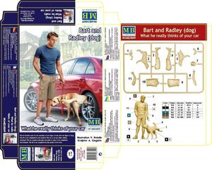 Master Box 24049 Bart and Radley (dog) 1/24 – imagen 2