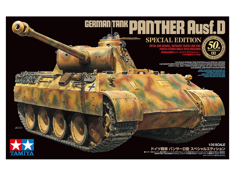 Tamiya 25182 German Tank Panther Ausf.D Special Edition 1/35