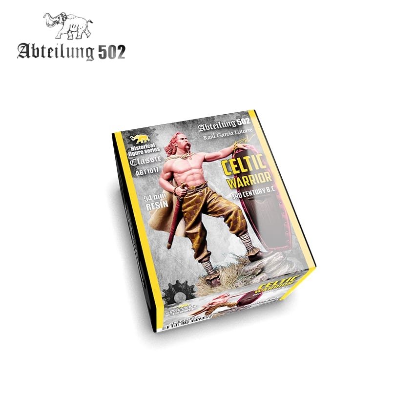 502 Abteilung ABT1017 CELTIC WARRIOR 3RD CENTURY BC 54MM RESIN.