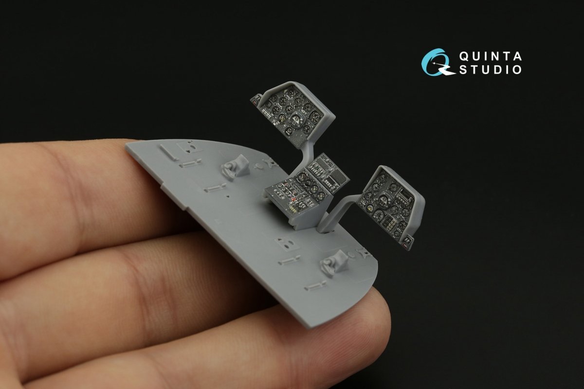 Quinta Studio QDS-48354 Mi-17 (Mi-8MT Export version) 3D-Printed &amp;amp; colored Interior on decal paper (Zvezda) (Small version) 1/48 – image 12