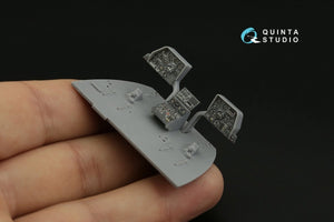 Quinta Studio QDS-48354 Mi-17 (Mi-8MT Export version) 3D-Printed &amp;amp; colored Interior on decal paper (Zvezda) (Small version) 1/48 – image 12