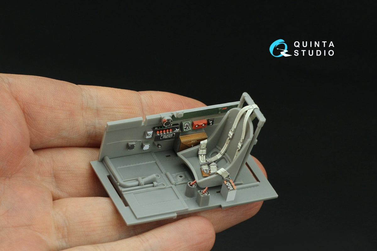 Quinta Studio QD32197 P-47D Thunderbolt Bubbletop Early 3D-Printed colored Interior on decal paper (Hasegawa) 1/32 – immagine 7