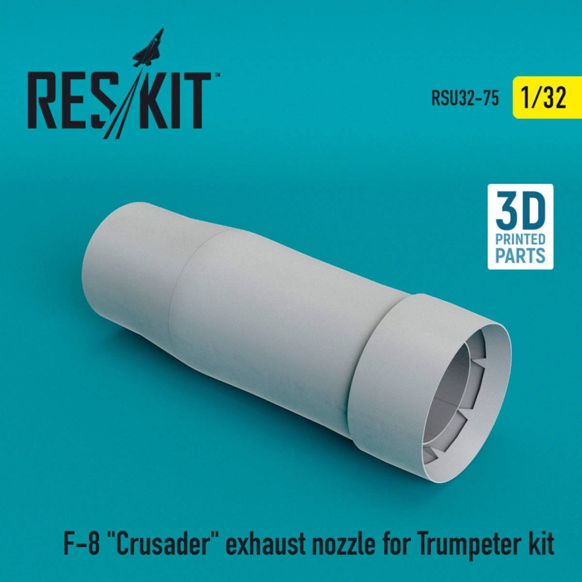 RESKIT RSU32-0075 F-8 &amp;quot;CRUSADER&amp;quot; EXHAUST NOZZLE FOR TRUMPETER KIT 1/32