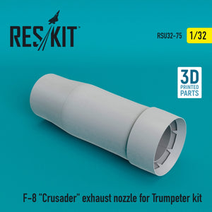 RESKIT RSU32-0075 F-8 &amp;quot;CRUSADER&amp;quot; EXHAUST NOZZLE FOR TRUMPETER KIT 1/32