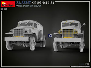 MiniArt 35405 US ARMY G7105 4х4 1.5 t PANEL DELIVERY TRUCK 1/35 – image 24