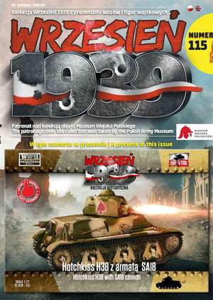 First to Fight PL115 Hotchkiss H38 With SA18 Cannon 1/72
