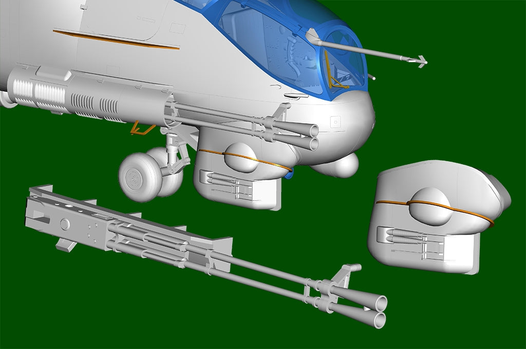 Trumpeter 05829 Mi-24P Hind-F 1/48 – obrázek 23