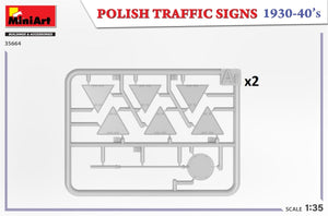 MiniArt 35664 POLISH TRAFFIC SIGNS 1930-40&amp;#39;s 1/35 – image 5