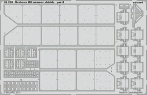 Eduard 36280 Merkava IID armor shields Academy