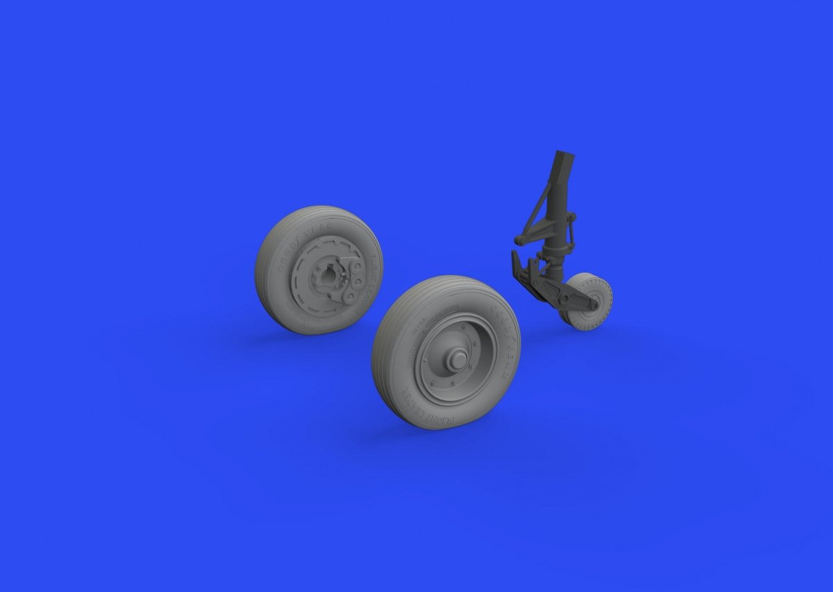 Eduard 648761 A-1J wheels TAMIYA 1/48 – Bild 2