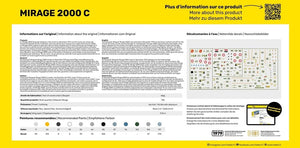 Heller 56303 STARTER KIT - MIRAGE 2000 C 1/72 – Bild 6