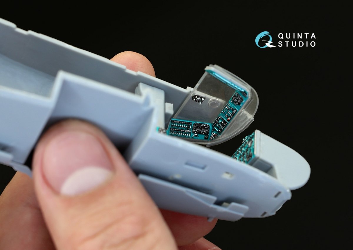Quinta Studio QD48005 La-5 3D-Printed &amp;amp; colored Interior on decal paper (for Zvezda kit) 1/48 – Bild 2