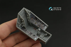 Quinta Studio QD32118 F-117A 3D-Printed &amp;amp; colored Interior on decal paper (Trumpeter) 1/32 – image 4