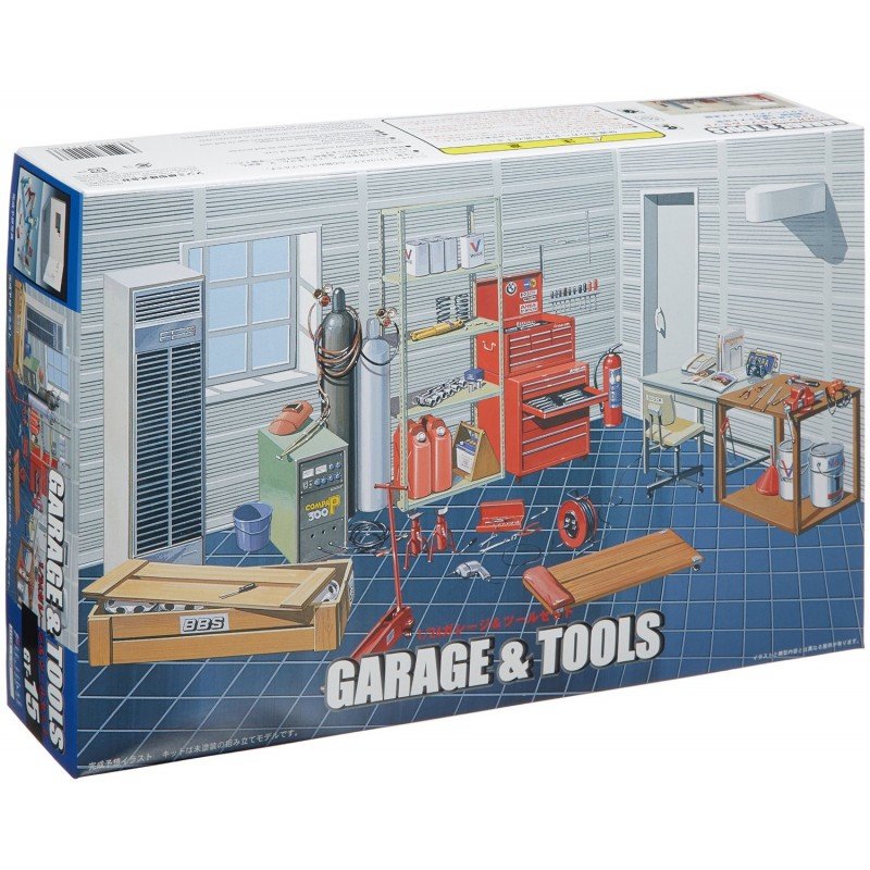 Fujimi 11118 Garage and Tools 1/24