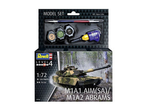 Revell 63346 M1A1 AIM(SA)/ M1A2 Abrams Model Set 1/72