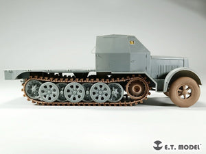 ET Model P35-132 WWII German Sd.Kfz.7(8t) Sagged Front Wheels &amp;amp; Spare Wheel Type.1 for Dragon / Trumpeter kit 1/35 – Bild 5