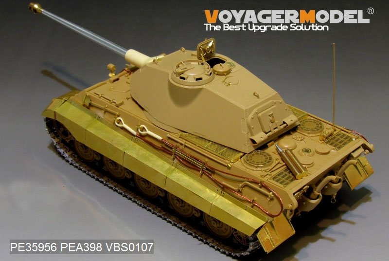 Voyager Model PE35956 WWII German King Tiger (Porsche Turret) For MENG TS-037 1/35 – image 7