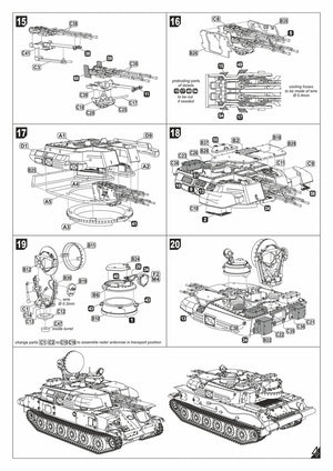 Armory Models 72443 ZSU-23-4V1 Shilka mod.1970 Soviet Modern AA SPG 1/72 – image 23