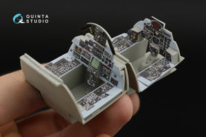 Quinta Studio QD32039 F-4E 3D-Printed &amp;amp; colored Interior on decal paper (Revell) 1/32 – image 6