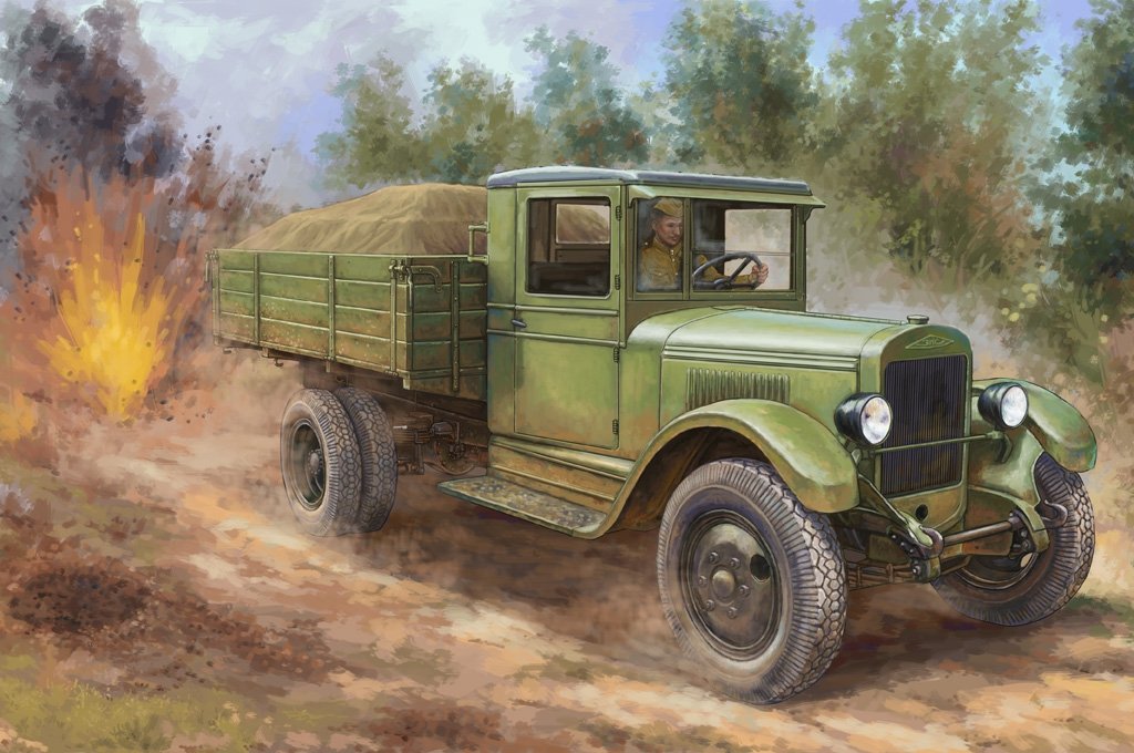 Camion russe ZIS-5 Hobby Boss 83885, échelle 1/35