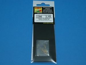 Aber 350L-43 Set of barrels 127mm x 4; 25mm x 30 for Japan Navy Yukikaze class Destroyer 1/350 – Bild 3