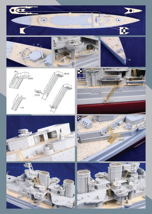 MK1 Design MD-35008 Repulse Wooden Deck TRU 1/350 – Bild 3