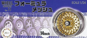 Fujimi 193526 Wheel Series No.11 Formula Mesh 14-inch 1/24