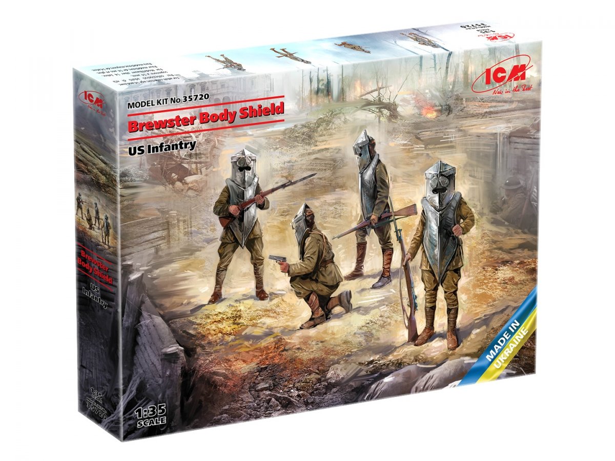 ICM 35720 Brewster Body Shield, US Infantry 1/35 – image 2