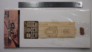 Wood Hunter W35035 Wood deck German Zerstorer Z-25 for Trumpeter 05321 1/350 – obrázek 2