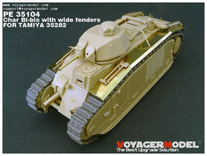 Voyager Model PE35104 WWII French Char BI-bis with wide fenders (B ver include Gun barrel) for TAMIYA 35282 1/35 – Bild 11
