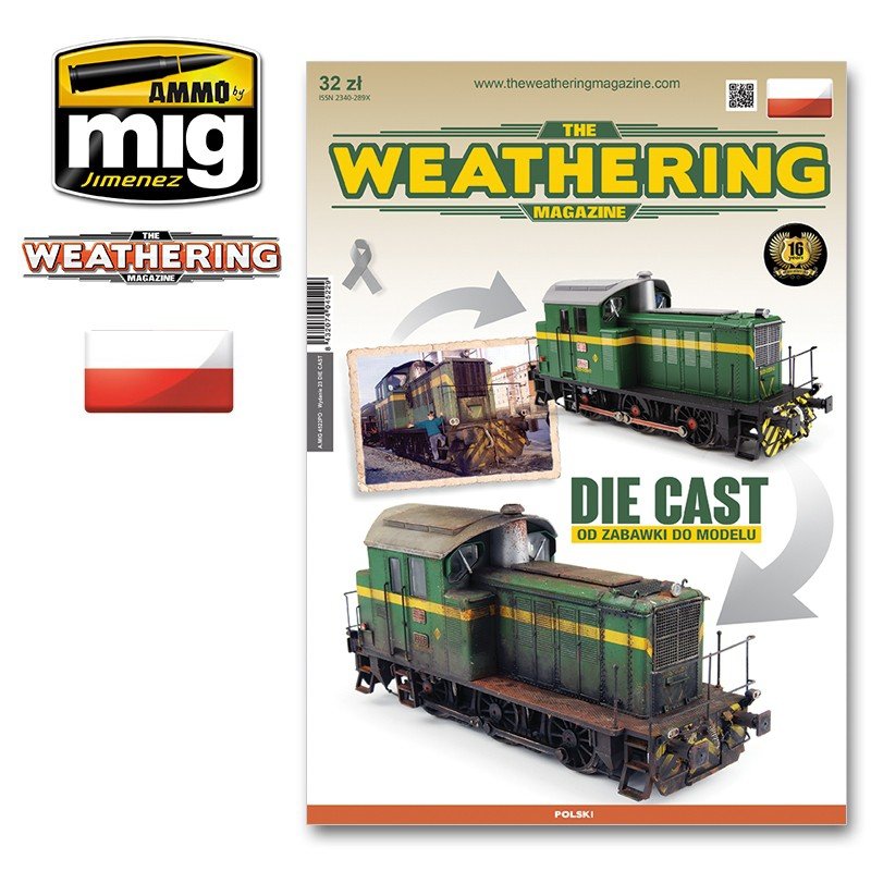 The Weathering Magazine 4522PL TWM ISSUE 23 DIE CAST (From Toy to Model) - Language version POLAND