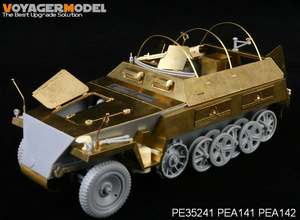 Voyager Model PEA142 WWII German Sd.Kfz.250 NEU Amour Plate (For DRAGON Kit) 1/35 – image 6
