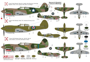 AZ Model AZ7696 P-40E Warhawk “AVG” 1/72 – obrázek 2