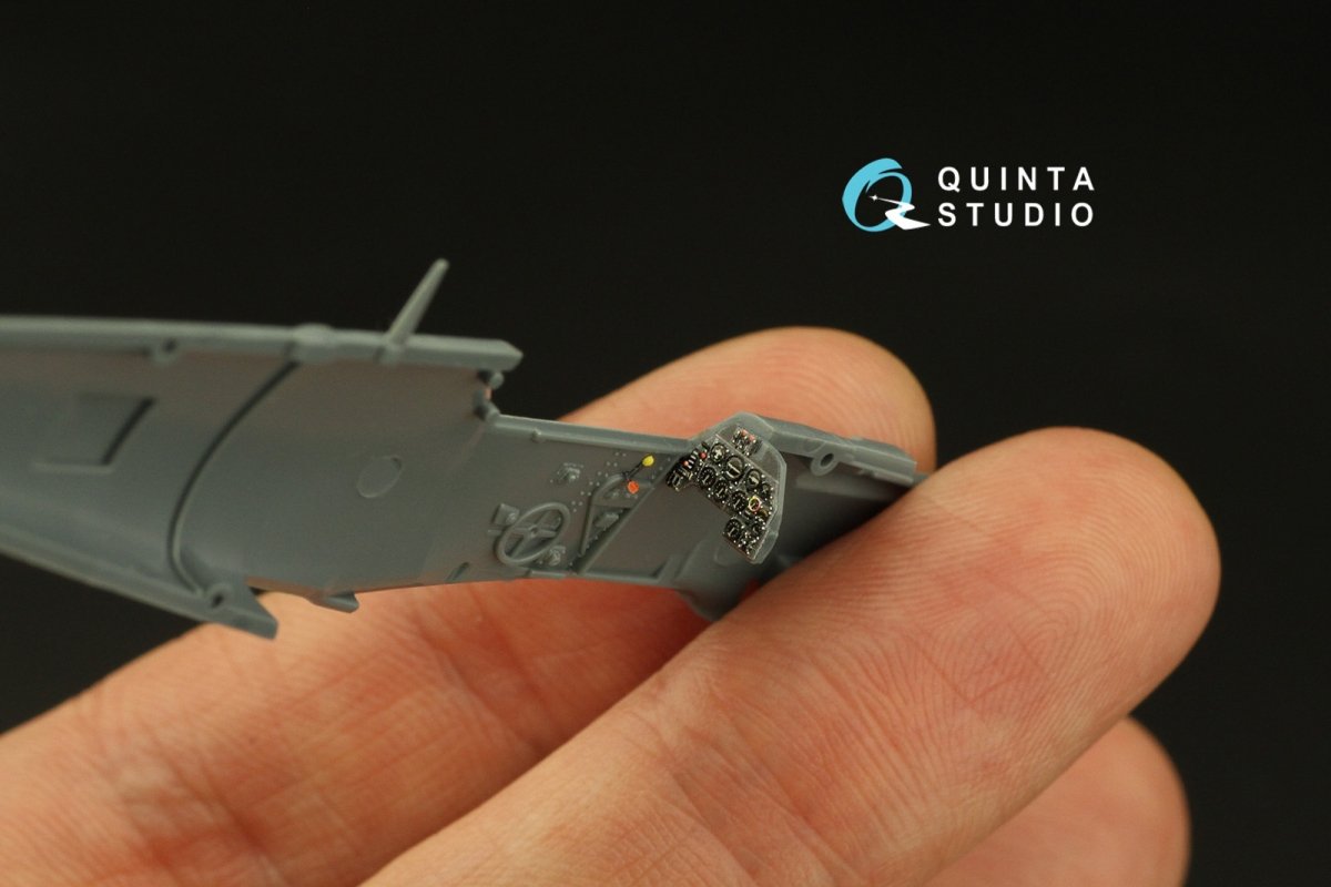 Quinta Studio QD72063 Avia S-199 3D-Printed &amp;amp; colored Interior on decal paper (Eduard) 1/72 – imagen 8